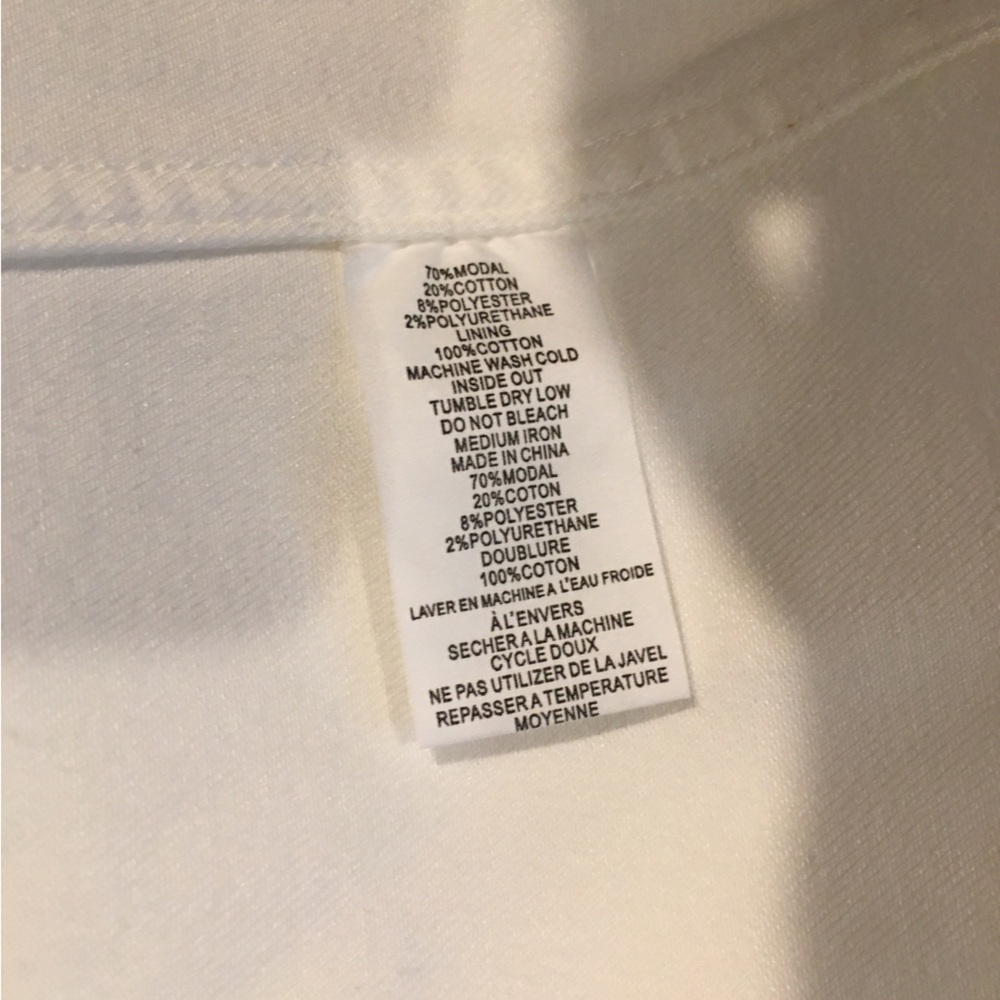 Trina Turk White Denim Jean Jacket - Picture 9 of 11